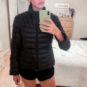 Bernardo Goose Down Black Puffer Jacket